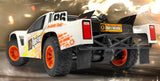 High-performance 1/10 RC truck with durable chassis, 4000 motor, and all-terrain tires for thrilling off-road racing.