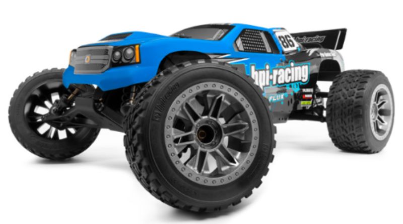 Radio Control Truck 1/10 EP RS 2WD Jumpshot ST Flux with durable design, FLUX motor, and all-terrain tires for thrilling races.