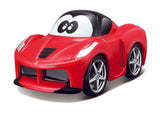 Colorful free-wheel Ferrari cars for toddlers, promoting fine motor skills and imaginative play in young car enthusiasts.