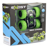 Rugged remote control car featuring a double-sided design for 360° flips, large tires, and speeds up to 240km/h. Perfect for outdoor fun.