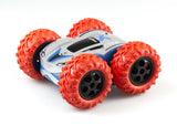 Remote control car Exost 360 Cross II features double-sided design, large tires for traction, and speeds up to 240 km/h.