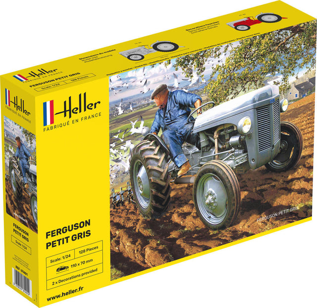 Detailed 1:24 scale model of the Ferguson TE-20 tractor, showcasing vintage charm and agricultural innovation.