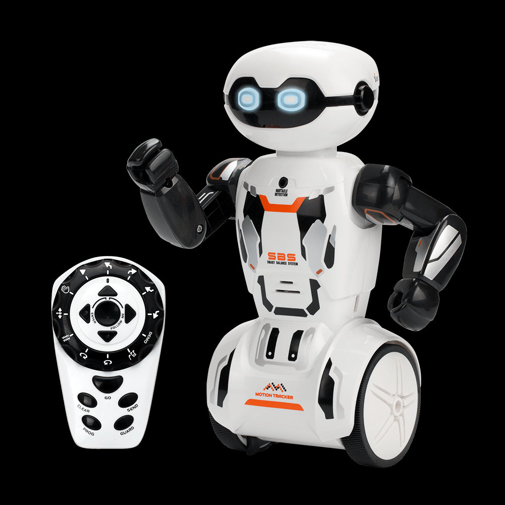 Kids' robot toy Silverlit Ycoo Macrobot, 20 cm tall, features 12 commands, remote control, and 50 programmable actions.