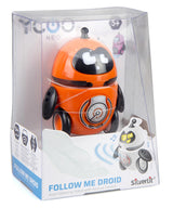 Exciting Silverlit Ycoo Follow Me Droid that follows gestures, avoids obstacles, promotes interactive fun, assorted designs.