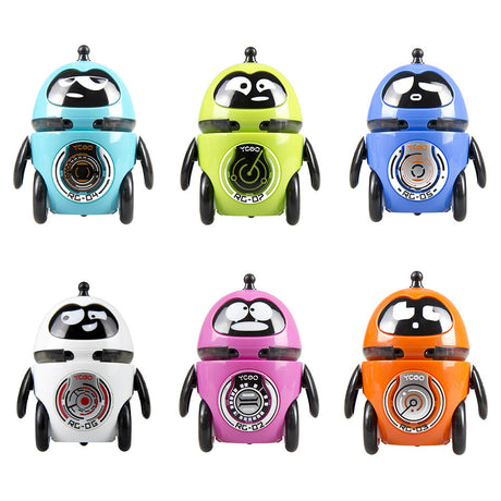 Exciting Silverlit Ycoo Follow Me Droid, responds to gestures, avoids obstacles, perfect for kids' interactive play and dance parties.