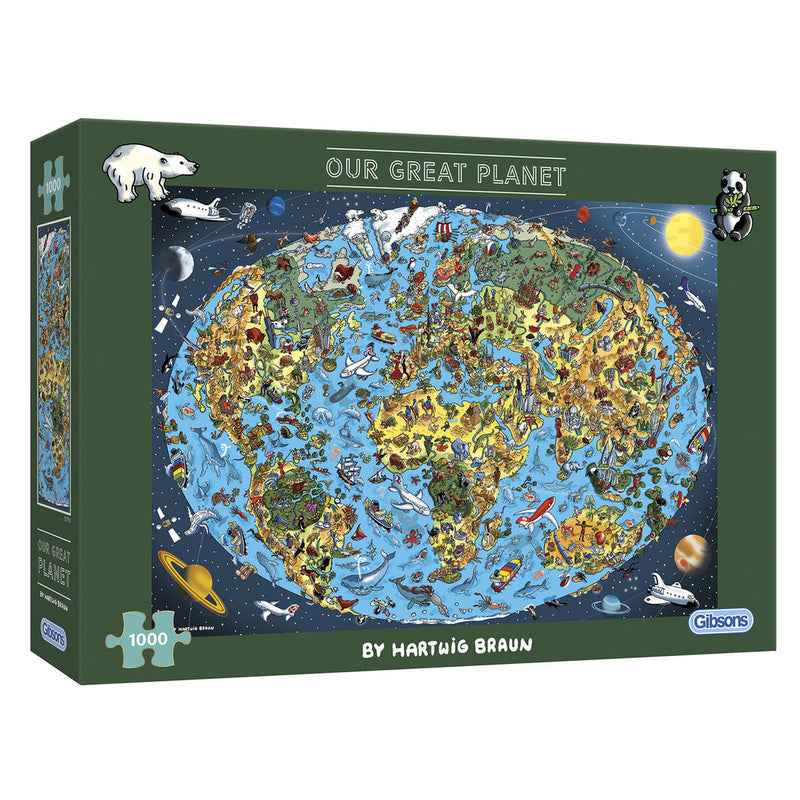 Gibsons: Our Great Planet (1000pc Puzzle)