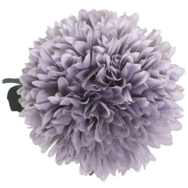 Lavender artificial dandelion flower ball (54cm) adds elegance and charm to any space without maintenance.