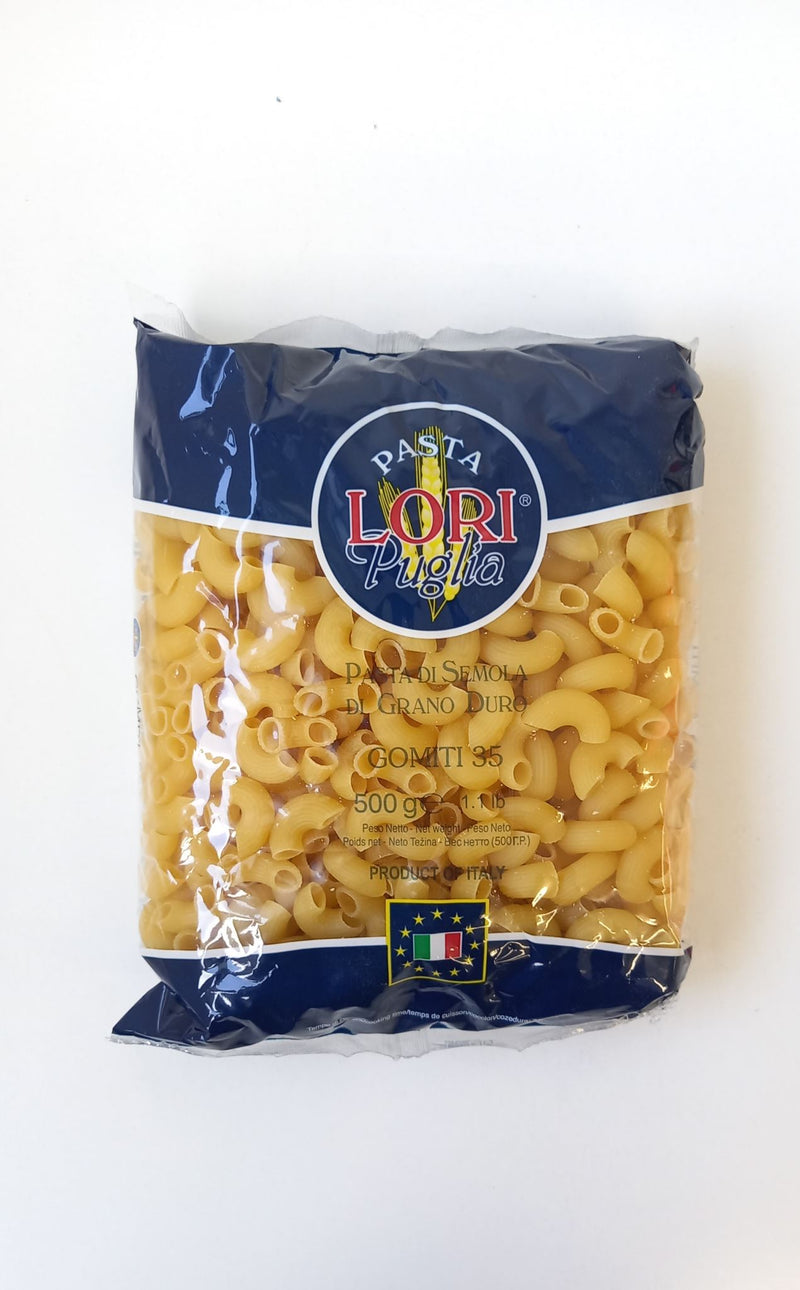 Pasta Maccheroni Gomiti Lori 500g  - Packet