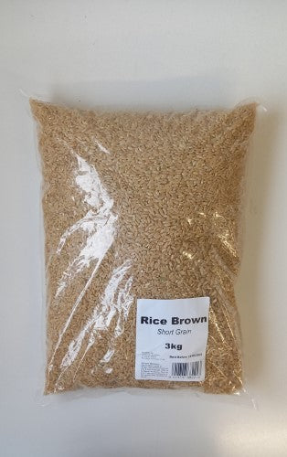 Rice Brown Short 3kg  - BAG