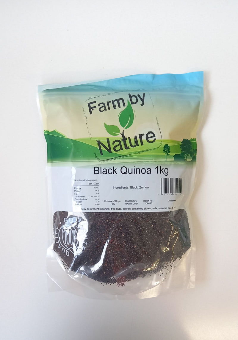 Quinoa Black 1kg  - Packet