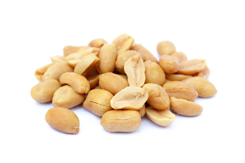 Peanuts Blanched Dry Roasted Splits 25kg - BAG