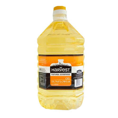 5L pack of pure, nutrient-rich Sunflower Oil, perfect for cooking, frying, and enhancing your dishes.