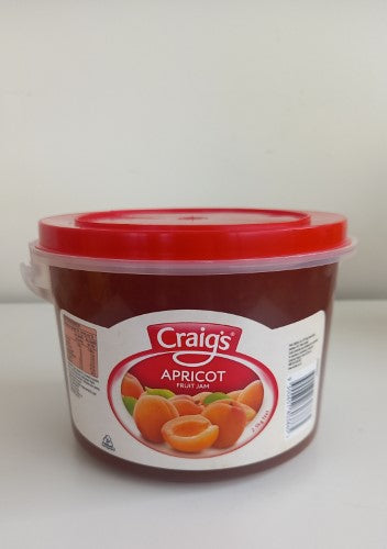 Jam Apricot Craigs 2.5kg  - TUB