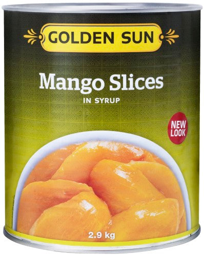 Mango Slices Golden Sun 2.9kg  - TIN