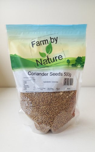 Coriander Seeds Whole 500gm  - Packet
