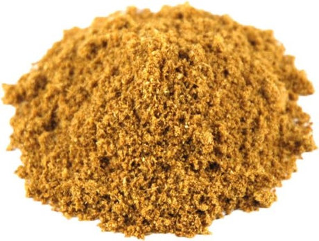 Cumin Ground 500gm Packet, a premium spice for enhancing flavors in curries, stews, and various dishes.