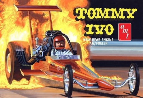 Detailed 1/25 scale dragster model kit with 95 parts, including a supercharged 426 HEMI® engine and authentic decals.