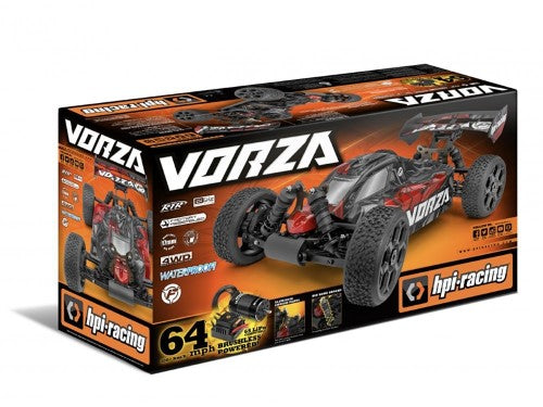 High-performance 1/8 scale electric off-road buggy with pre-painted body, 4WD, and advanced suspension for ultimate control.