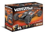 Vibrant 1/8 scale Vorza Flux Truggy, featuring Nitro Star F4.6 V2 engine and robust 4WD for thrilling all-terrain racing.