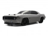 1/10 scale HPI Racing Camaro Z/28 replica on Sport 3 chassis, featuring 4WD, waterproof electronics, and iconic pre-painted design.