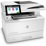 HP LaserJet Enterprise M430f monochrome multifunction printer with fast print speeds, automatic duplexing, and robust security features.