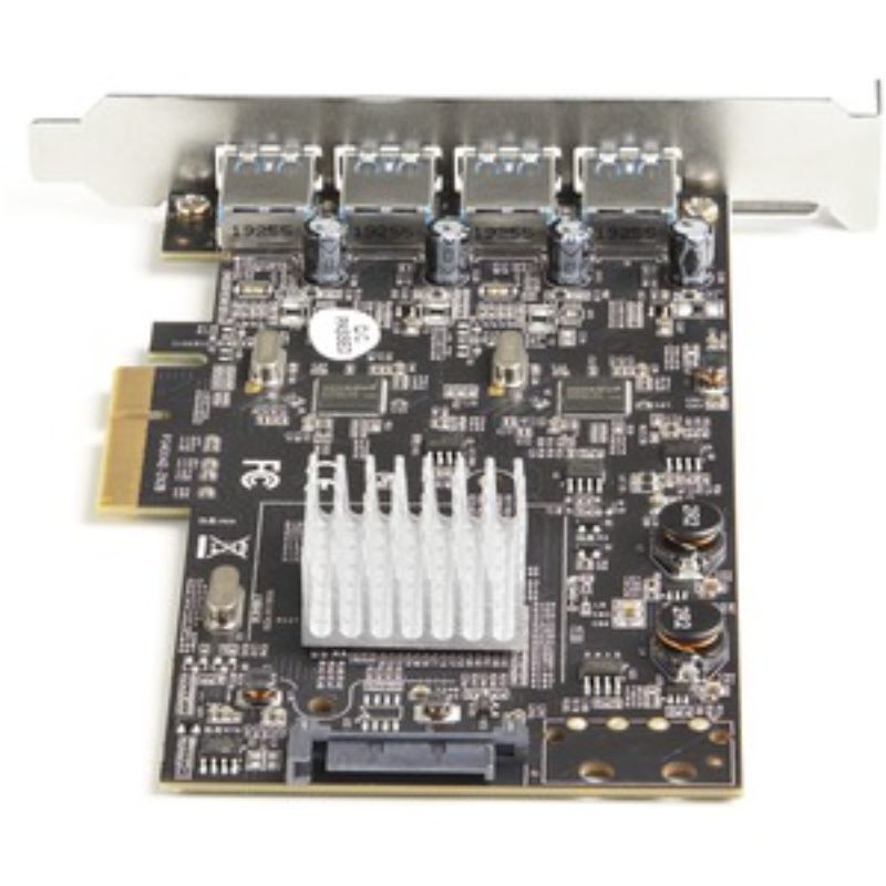 StarTech.com USB 3.1 Card - PCI Express 2.0 x4 - Plug-in Card - 4 USB Port(s) -