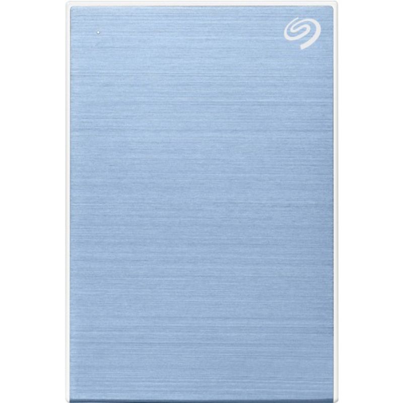 Seagate One Touch STKY1000402 1 TB Portable Hard Drive - External - Light Blue