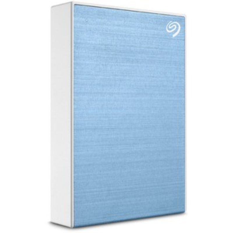 Seagate One Touch STKZ4000402 4 TB Portable Hard Drive - External - Light Blue