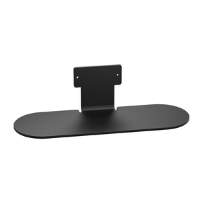 Sleek black Jabra PanaCast 50 Table Stand for versatile desktop or tabletop use, enhancing video conferencing stability and visibility.