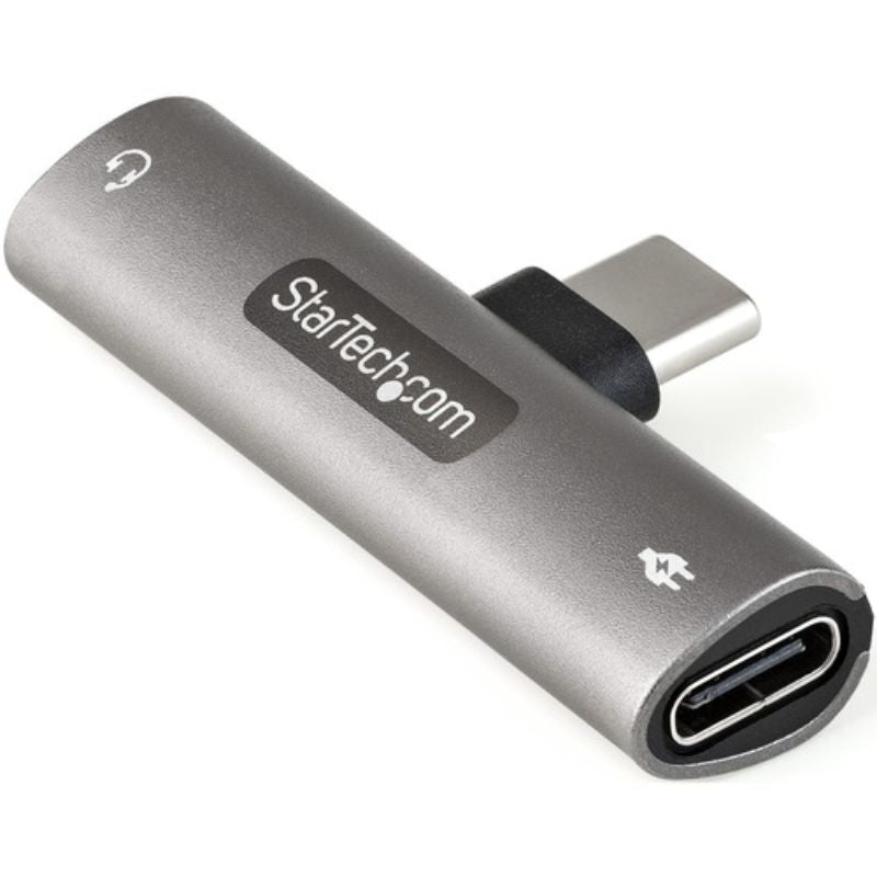 StarTech.com USB-C to 3.5mm Audio Adapter - 1 x USB Type C Male Powered USB - 1