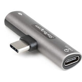 StarTech.com USB-C Audio & Charging Adapter - 1 x USB Type C Male Powered USB -