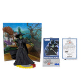 6-inch WB 100 Wicked Witch of the West figurine featuring vibrant colors, scenic backdrop, and certificate of authenticity.