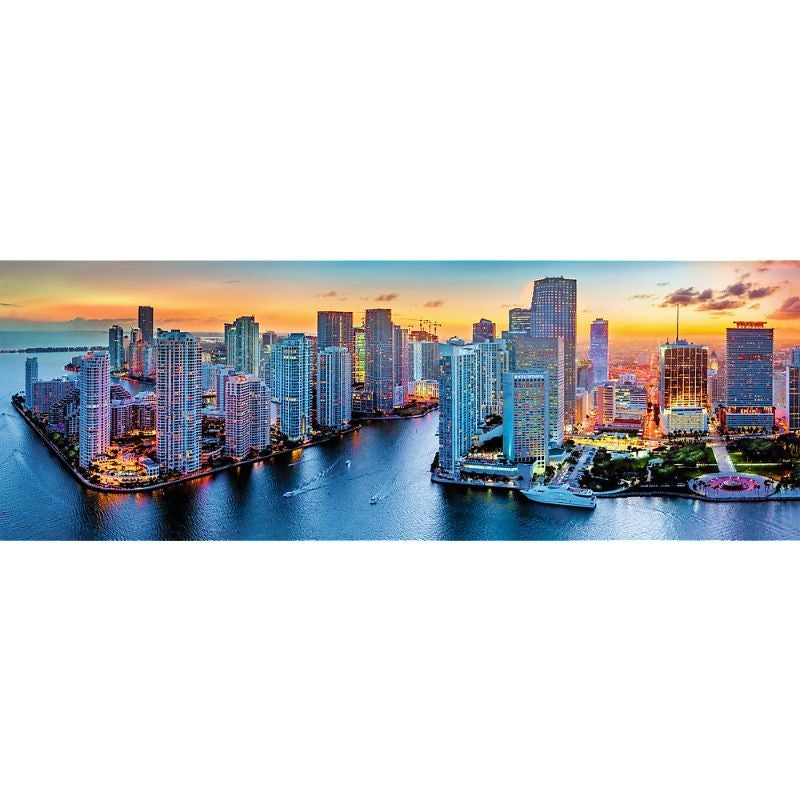 Trefl "1000 Panorama" - Miami after dark