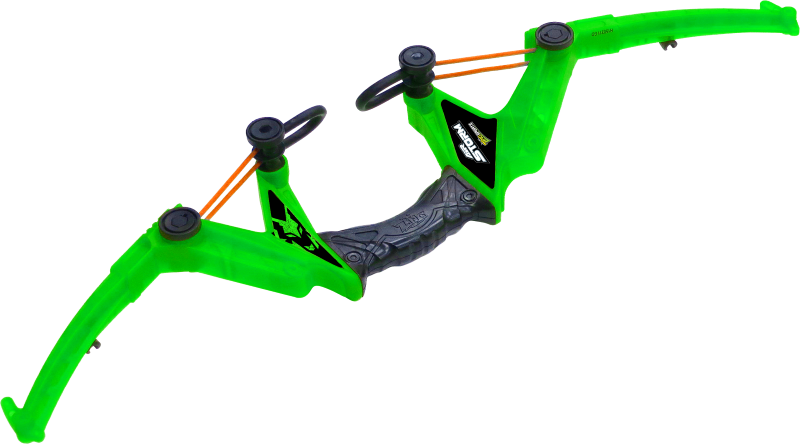 Vibrant Z-Tek Bow by Zing, designed for outdoor play, promoting active fun and skill development for kids aged 6 and up.