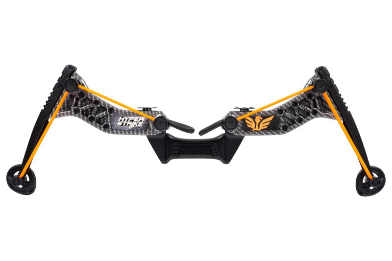 Hyper Strike Bow from Zing with Digital Camo design, includes 4 whistling foam-tipped arrows for safe outdoor archery fun.