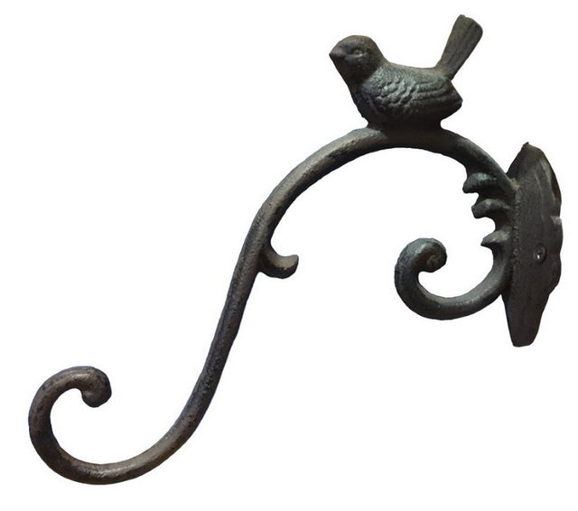 Large Bird Hook from Smartfox NZ, 25.5 cm wide, for hanging feeders and toys, enhancing bird-friendly spaces.