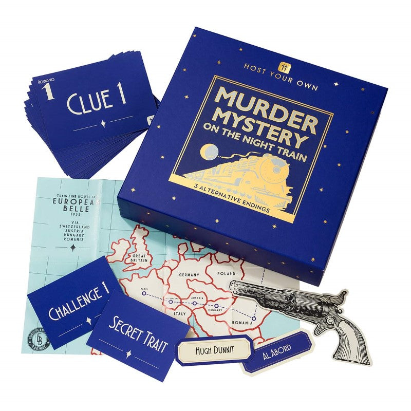 Game - Host Your Own Murder Mystery on the Train