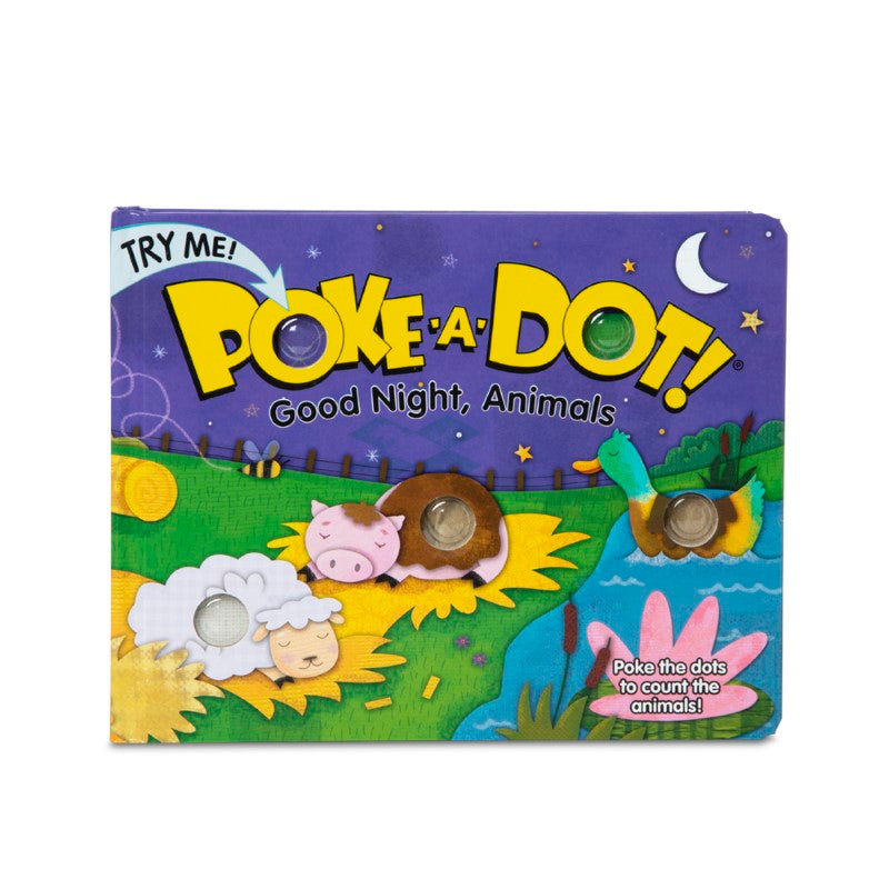Poke-A-Dot: Goodnight, Animals - Melissa & Doug
