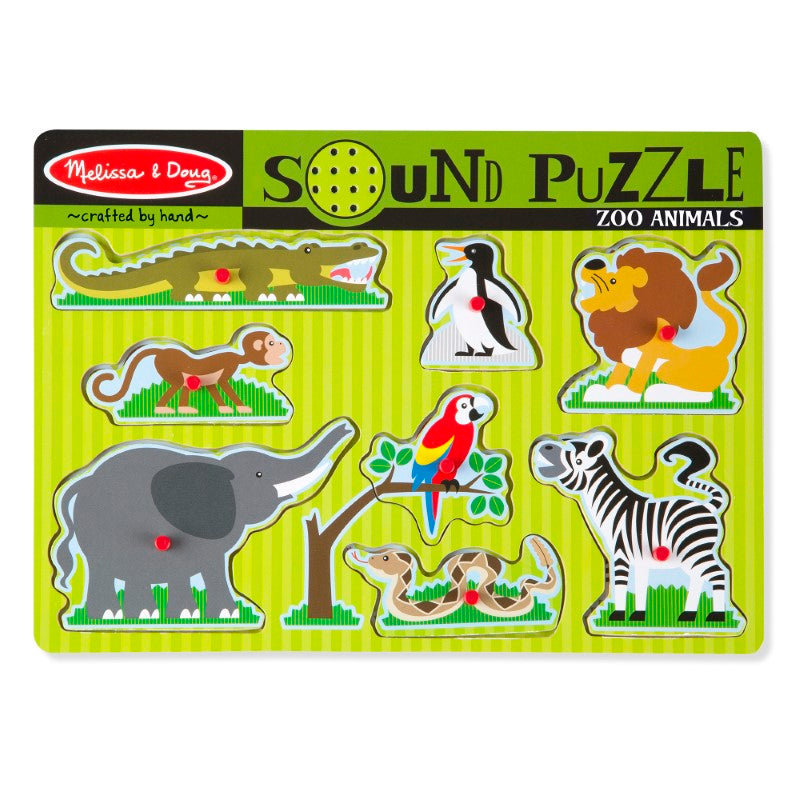 Zoo Animals Sound Puzzle - Melissa & Doug