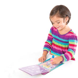 Water Wow! Fairy Tale Colouring Book by Melissa & Doug featuring reusable pages and a chunky water pen for mess-free fun.