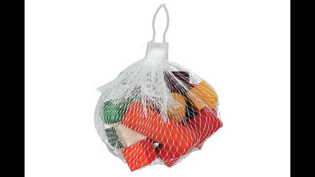 Colorful Baffle Cage Refill for birds, promoting playtime and mental stimulation in a safe, engaging environment.