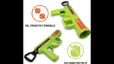 K9K2 Mini Kannon Tennis Ball Launcher for small dogs, featuring hands-free pickup and extra ball storage for endless fetch fun.