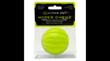 Brightly colored Hyper Chewz Ball made of durable EVA foam, designed for strong chewers, promotes play and exercise.