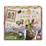 Collage Art set by Tiger Tribe, featuring colorful materials for creative kids to explore collaging techniques.