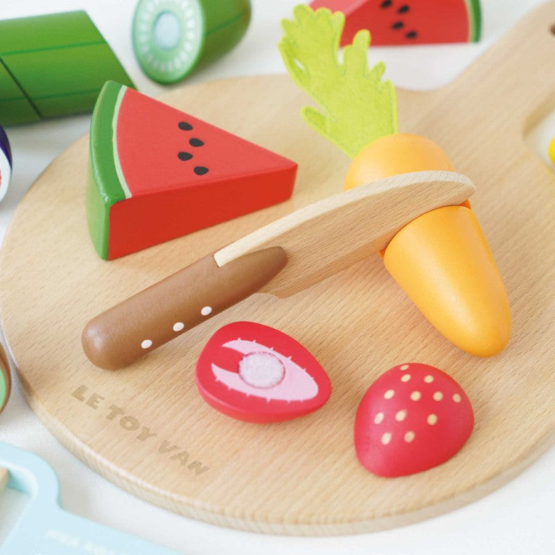 Chopping Board with Super Food - Le Toy Van