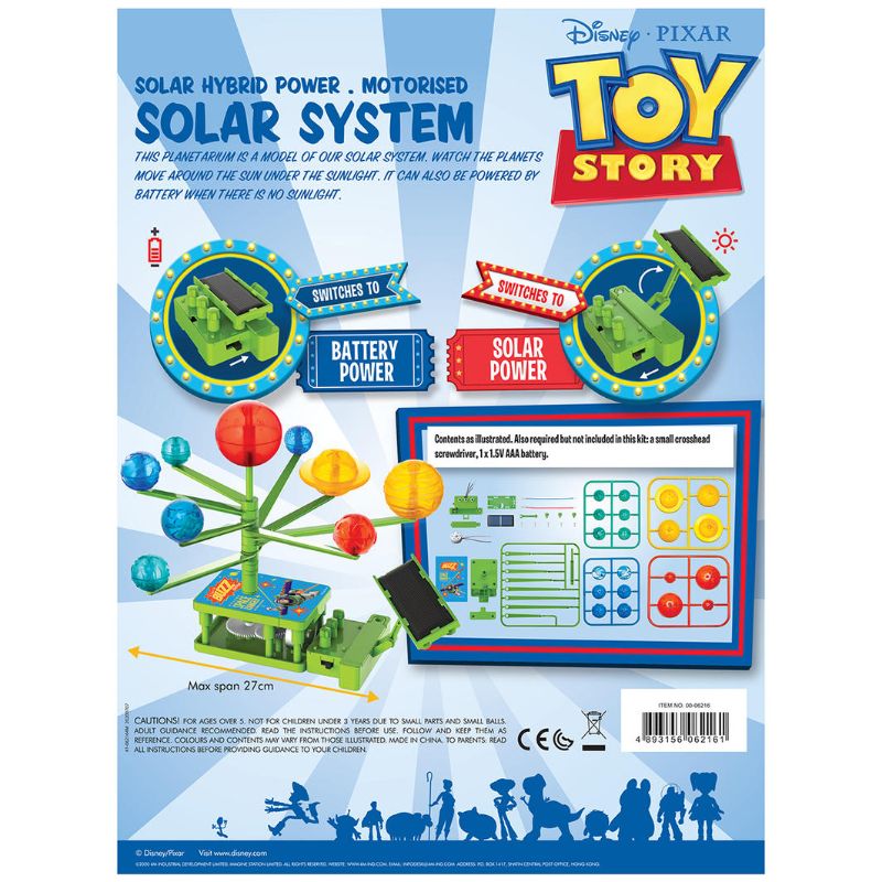 Hybrid Solar-Powered Solar System - Buzz Lightyear - 4M