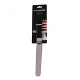 Cranked Palette Knife by Bakemaster, 20cm, ideal for smoothing icing and lifting delicate cakes with an ergonomic handle.