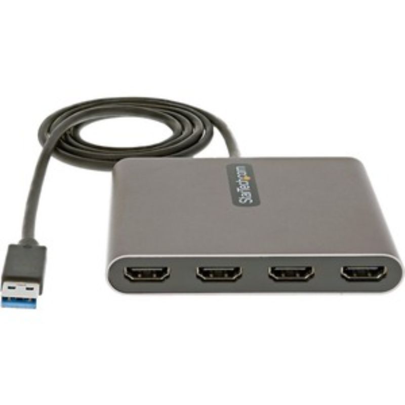 StarTech.com USB-A to HDMI Adapter - 1 Pack - 1 x 9-pin Type A USB 3.0 USB Male