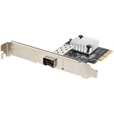 StarTech.com 10Gigabit Ethernet Card for high-speed networking with flexible SFP+ slot and support for various OS.