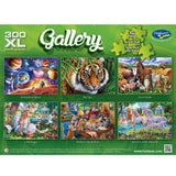 Big Tiger puzzle with vibrant colors, featuring a majestic tiger against a lush backdrop, ideal for ages 8 and up.